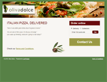 Tablet Screenshot of olivadolce.co.uk